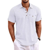 T-shirt Polo en Lin