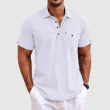 T-shirt Polo en Lin