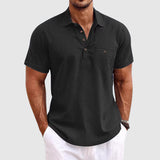T-shirt Polo en Lin