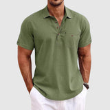 T-shirt Polo en Lin