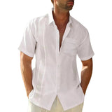 Chemise en lin élégante d'été