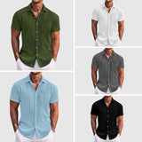 Chemise d'Été Élégante Rayée
