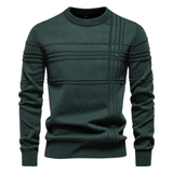 Pull pour homme Burkhard Stilfuld avec design à carreaux