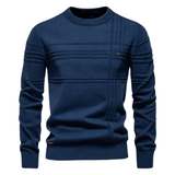 Pull homme Burkhard Stilfuld avec design à carreaux