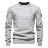 Pull pour homme Burkhard Stilfuld avec design à carreaux