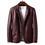 Veste en Cuir Lundgren Essential