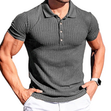 Chemise Polo Élégante Rayée