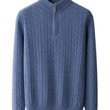 Deneb Cachemire Velours Demi-Zip