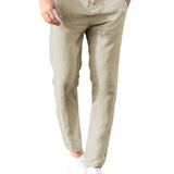 Pantalon en Lin Décontracté