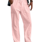 Pantalons classiques en lin