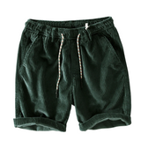Shorts en velours côtelé élégants