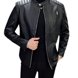 Veste en Cuir Élégante
