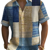 Chemise Patchwork Élégante