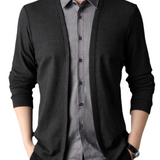 Chemise et cardigan 2-en-1