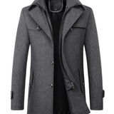 Veste d'Hiver en Laine Élégante
