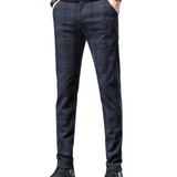 Pantalon Décontracté À Carreaux