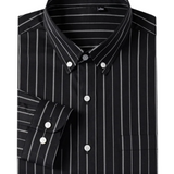 Chemise en Coton Rayée Élégante