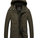 Veste d'hiver élégante en coton matelassé