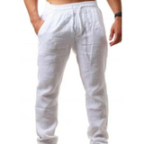Pantalons en lin respirants