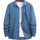 Cardigan en velours côtelé décontracté