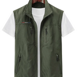 Cardigan imperméable à poches multiples