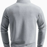 Pull à zip à manches longues