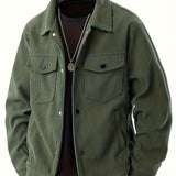 Veste en Velours Élégante