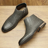 Bottes Chelsea en Cuir