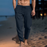 Pantalons en Lin Corfou