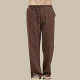Pantalon en Lin Madeira