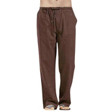 Pantalons en lin Madeira
