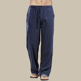 Pantalon en Lin Madeira