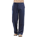 Pantalons en lin Madeira