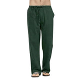 Pantalons en lin Madeira