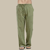 Pantalon en Lin Madeira
