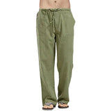 Pantalons en lin Madeira