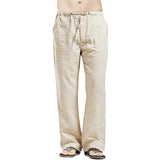 Pantalons en lin Madeira