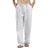 Pantalons en lin Madeira
