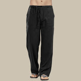 Pantalon en Lin Madeira
