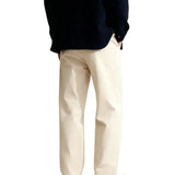 Chinos pour Hommes en Beige Sable – Coupe Lâche