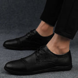 Chaussures de Costume en Cuir Élégantes