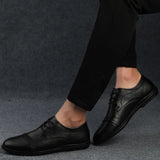 Chaussures de Costume en Cuir Élégantes
