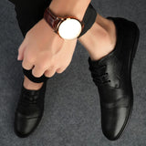 Chaussures de Costume en Cuir Élégantes