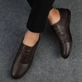 Chaussures de Costume en Cuir Élégantes