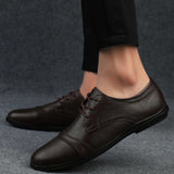Chaussures de Costume en Cuir Élégantes