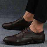 Chaussures de Costume en Cuir Élégantes