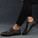 Chaussures de Costume en Cuir Élégantes