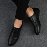Chaussures de Costume en Cuir Élégantes