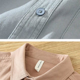 Chemise en Coton à Manches Courtes