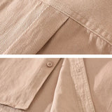Chemise en Coton à Manches Courtes